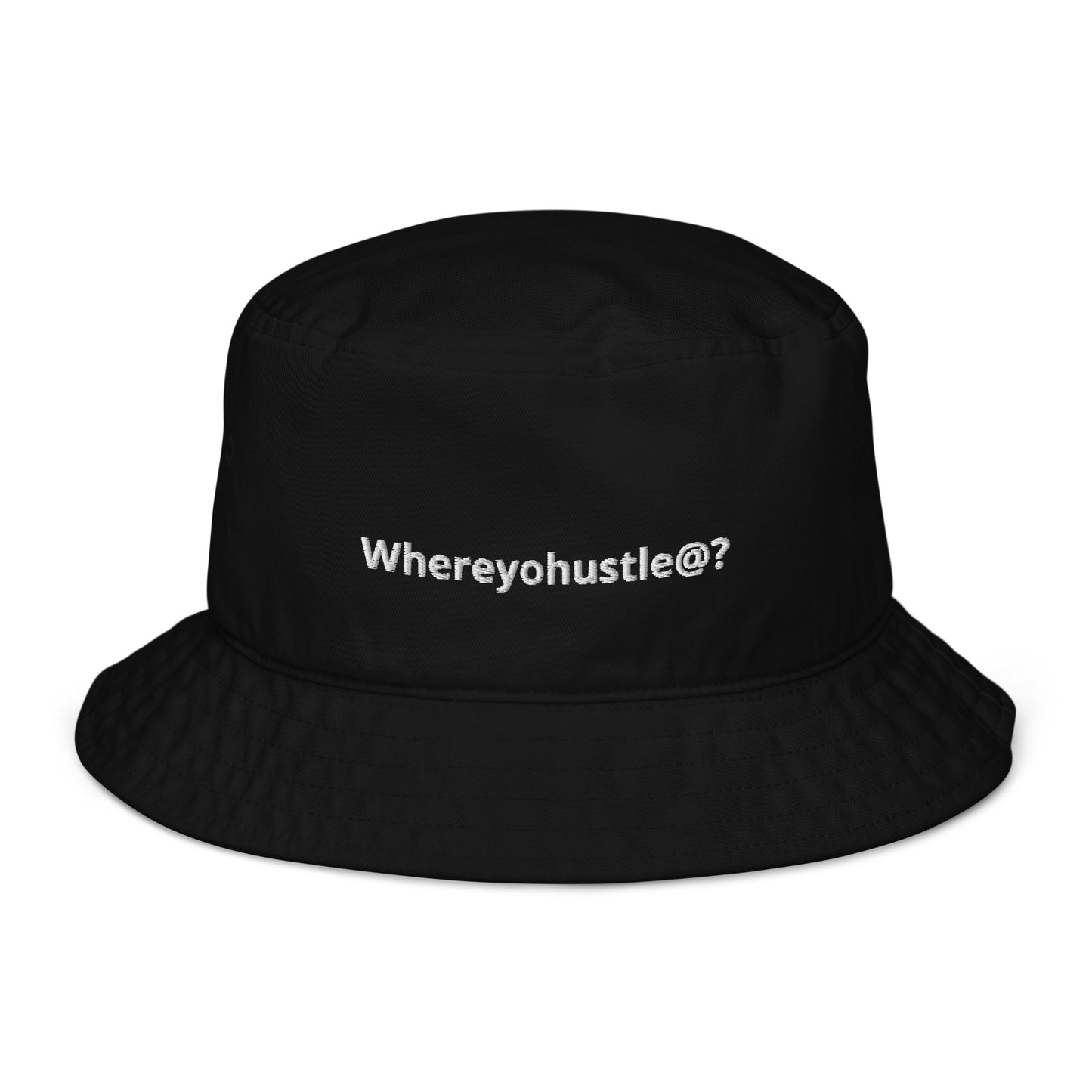 Organic WYHA@? bucket hat